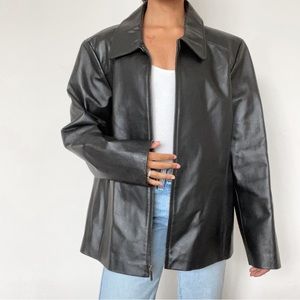 Vintage 90s Genuine Leather Jacket